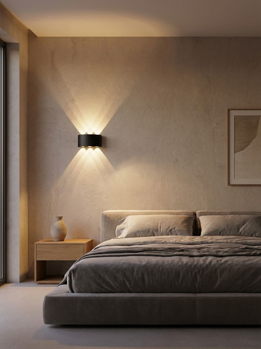 Applique Murale LED Design Effet Lumineux – Intérieur & Extérieur